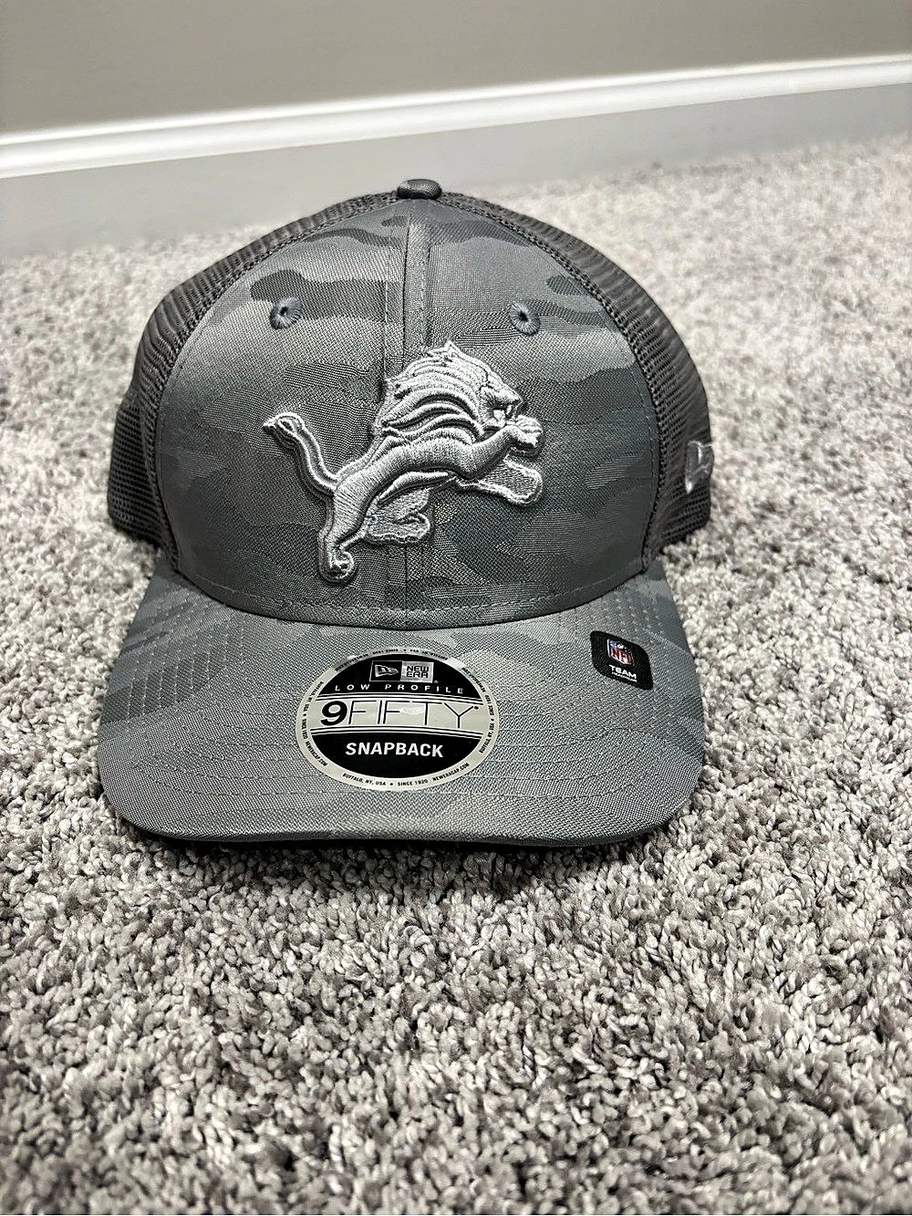 New Era Detroit Lions NFL Camo 9FIFTY Snapback Hat